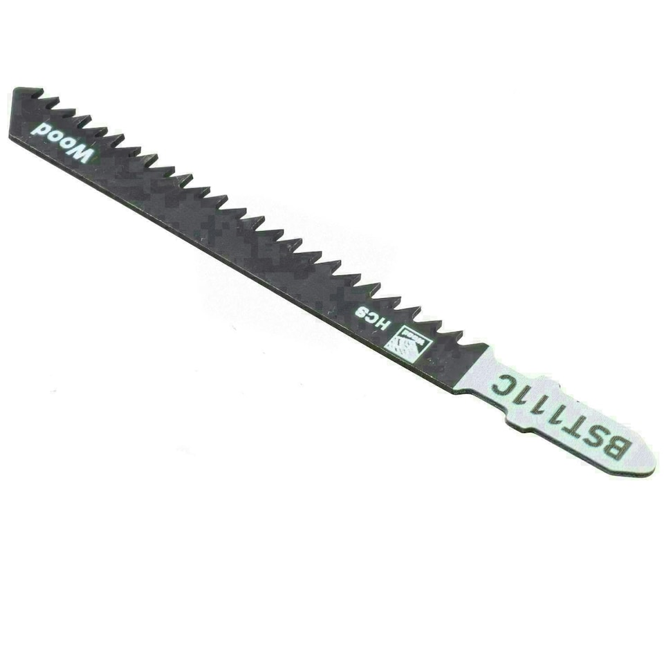 image 1 of Jigsaw Blades 8 TPI with T Shank Cutting Wood Plastics Less Than 50mm 30pk