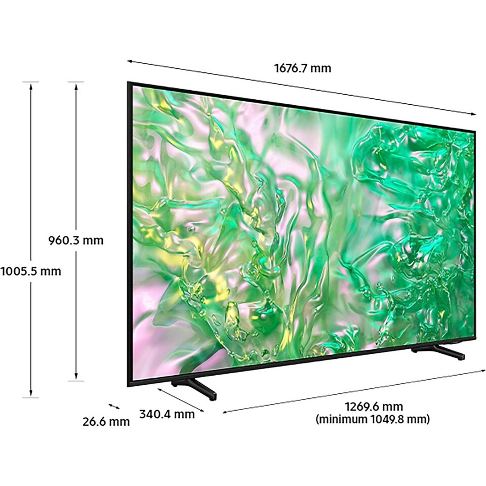 image 1 of Samsung DU8070 75" 4K Ultra HD LED Smart TV - UE75DU8070