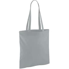 Westford Mill Bag For Life Long Handle Tote Bag - Pure Grey - One Size Grey