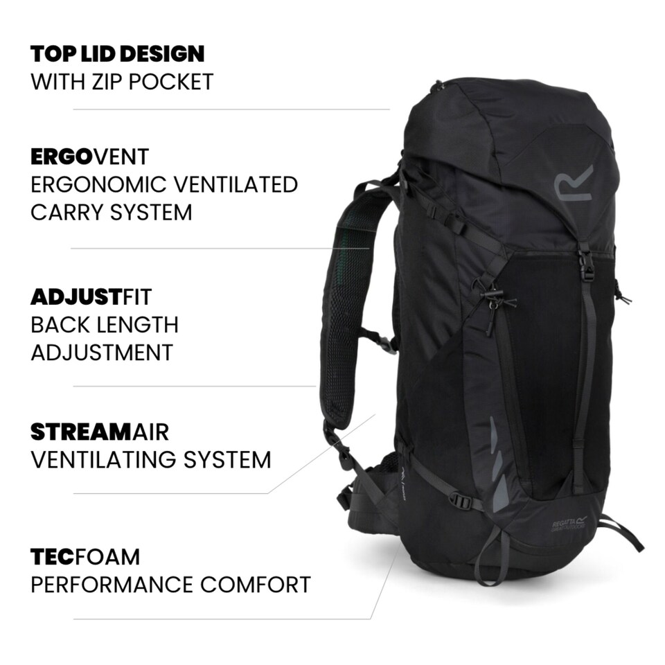 image 1 of Regatta Blackfell 4 45L Backpack