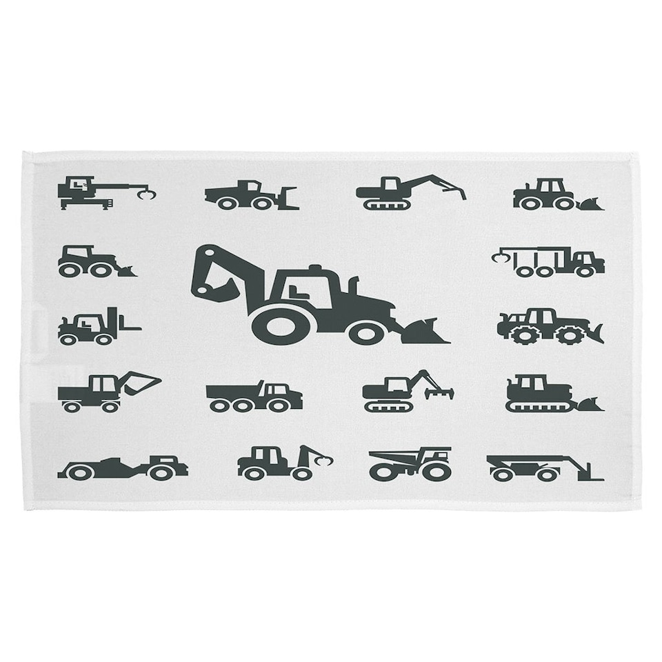image 1 of Construction equipment (Kitchen Towel)