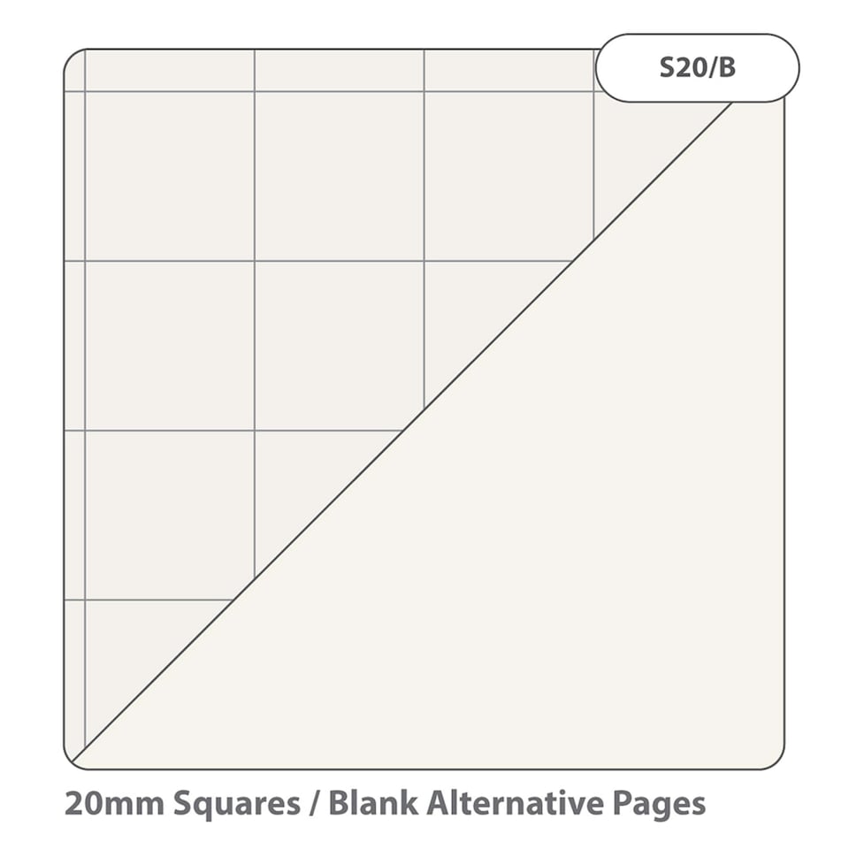 image 1 of Rhino 80 Page 20mm Squared Recycled Flip Chart Pad A1 1 Pack