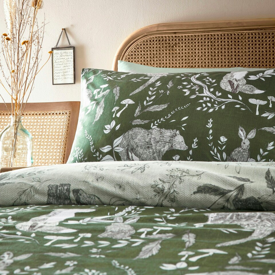 image 1 of furn. Buckthorn Woodland King Duvet Cover Set
