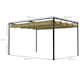 image 10 of Outsunny 4m x 3m Metal Pergola Gazebo Patio Sunshelter Canopy