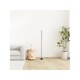 image 6 of Modern Sleek Stick Style LED Standard Floor Lamp in Matt Black with Foot Dimmer | Black