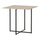image 3 of Kent 1+4 Stowaway Dining Set - Sonoma Oak Effect/Black Brown
