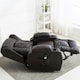 image 8 of Caesar Dual Motor Rise Recliner Bonded Leather Heat And Massage Chair (Brown)