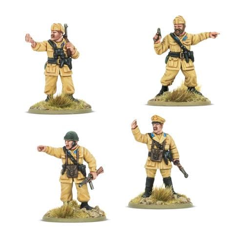Bolt Action: Italian Paracadutisti platoon commanders - Brand New