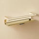 image 5 of COSMIC Bathroom Shelf, Organizer, Glass Wiper, Gold, Architect S+ Collection