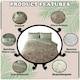 image 5 of VELVETIO Bellerose Floral Printed Duvet Cover Set Rebersible Polycotton Beddings Grey | Super King