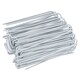image 1 of 100x Galvanised Steel Weed Membrane Pins Ground Stakes Garden Pegs - 6 inch