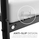 image 3 of Double Size Bed Frame Metal Rounded Headboard Easy Assembly Bed Base Storage