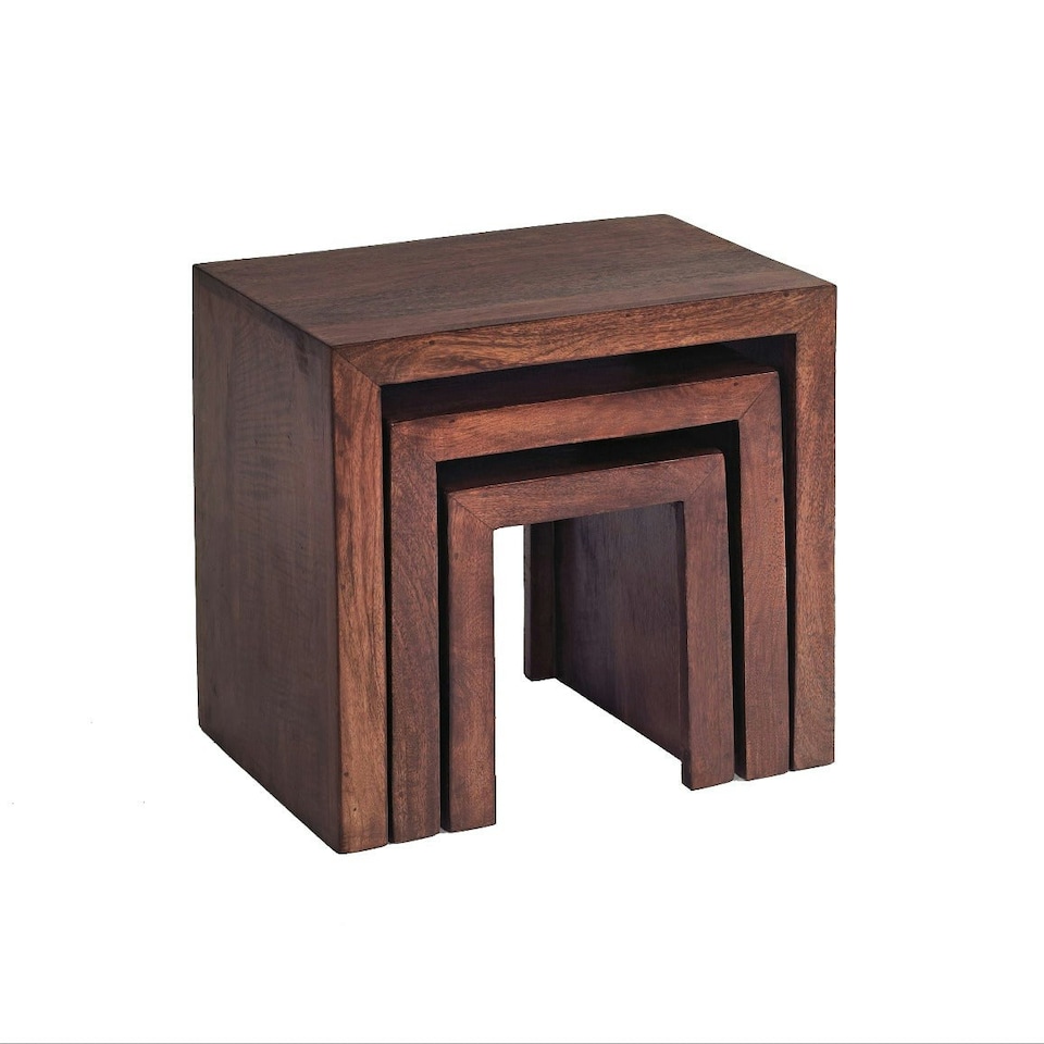 image 1 of Maxen Mango Nest of 3 Tables
