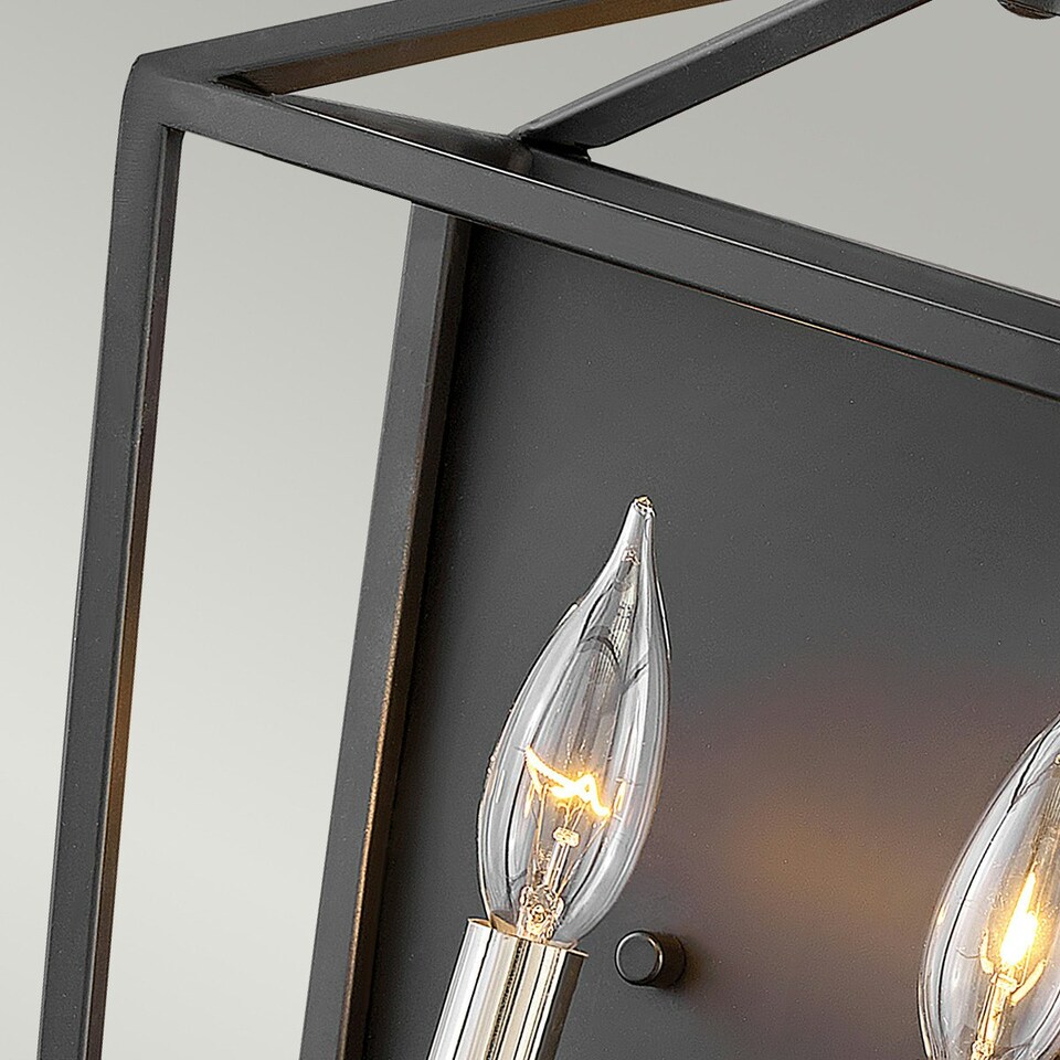 image 1 of Hinkley Stinson Lanterns Pendant Ceiling Light Black with Polished Nickel