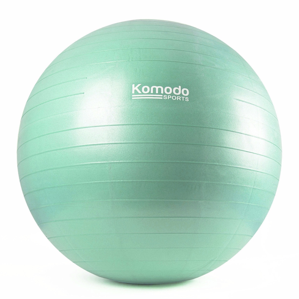 image 1 of Komodo 85cm Yoga Exercise Ball - Green