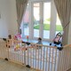 image 9 of Safetots Wooden Multi Panel Room Divider, up to 176cm, Natural Wood, 76cm Tall, Flexible Room Divider for Baby and Toddler | Cream | Natural