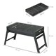 image 7 of Outsunny Portable Charcoal Grill with Pull-Out Charcoal Basin
