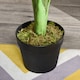image 8 of Outsunny Decorative Artificial Monstera Plants in Pot Fake Plants for Home Indoor Outdoor Decor, 85cm