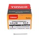 image 3 of Timco - Solo Chipboard & Woodscrews - PZ - Double Countersunk - Zinc (Size 3.5 x 50 - 200 Pieces)