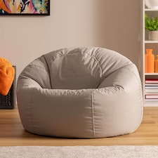 Adult Classic Beanbag Outdoor Waterproof Bean bags Ready Filled - Grey | Grey | Grey | 1