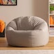 image 1 of Adult Classic Beanbag Outdoor Waterproof Bean bags Ready Filled - Grey | Grey | Grey | 1