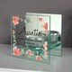 image 9 of Personalised Floral Sentimental Mirrored Glass Tea Light Candle Holder Clear