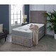 image 4 of Nebraska Tufted Hybrid Mattress - Soft Feel Cool Touch Quilted Sleep Surface | Grey | Small Single