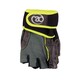 image 1 of Fitness Mad Leather Training Gloves - Green/Black/Yellow - S