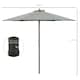 image 7 of Outsunny 2.8m Patio Umbrella Parasol Outdoor Table Umbrella 6 Ribs Dark Grey