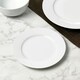 image 4 of 24pc White Rimmed Dinner Set