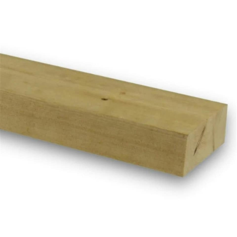 image 1 of PACK OF 10 (Total 10 Units) - 100mm x 200mm (8" x 4") Sawn Timber Carcassing Wood Softwood Timber - 3.0m Length