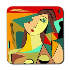 abstract portrait (Coaster)