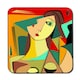 image 1 of abstract portrait (Coaster)