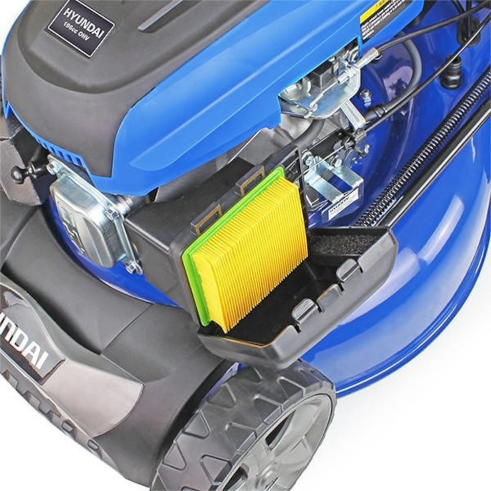 image 1 of Hyundai 20"/51cm 196cc Electric-Start Self-Propelled Petrol Lawnmower | HYM510SPE