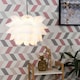 image 4 of ValueLights Modern Intricate Design White Ceiling Pendant Light Shade