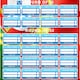 image 7 of Portugal Flag World Football Championship Cup 2026 A3 Fixture Wall Chart