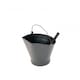 image 4 of Heavy Duty Steel Fireplace Coal Bucket Scuttle Hod with Shovel
