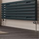 image 2 of Talus Flair - Anthracite Thermostatic Radiator Valve & Installation Kit Straight 15mm