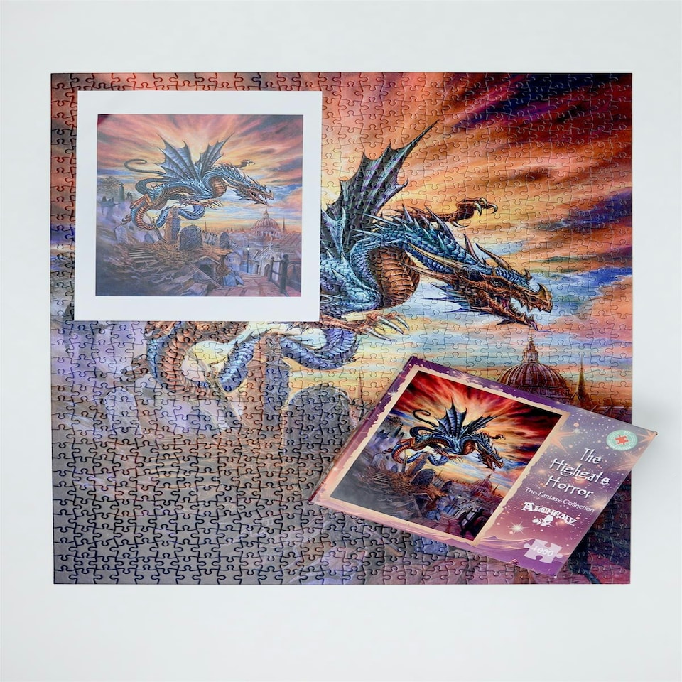 image 1 of The Highgate Horror 1000 Piece Jigsaw Puzzle