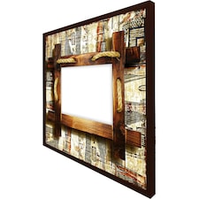 Rustic egyptian wooden frame (Picture Frame) Brown | M
