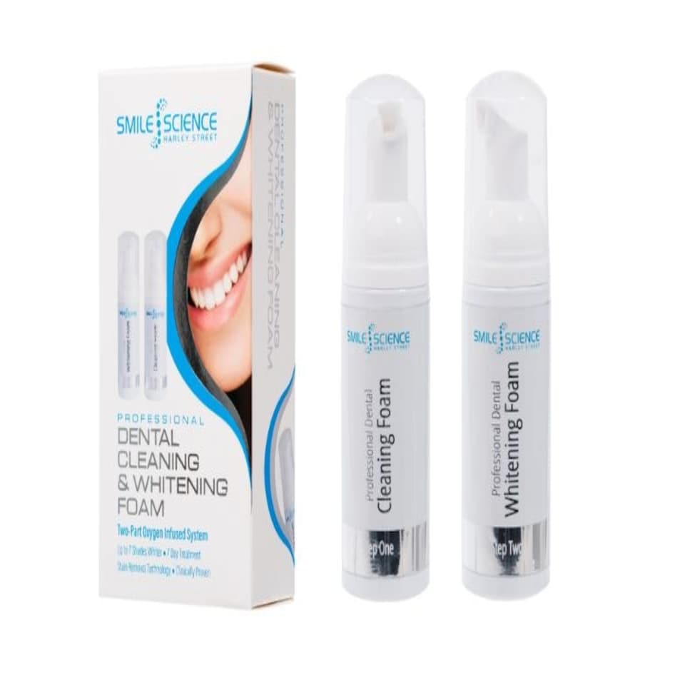 Smile Smile Harley Street Cleaning & Whitening Foam