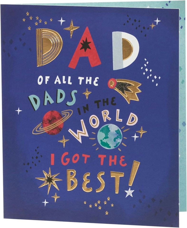 image 1 of Sweet Space Design Father's Day Card
