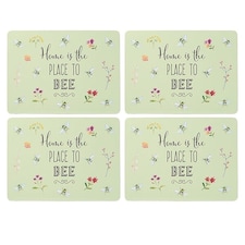 English Tableware Company Bee Happy Set of 4 Placemats