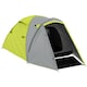 image 1 of Outsunny 2 Man Camping Tent with Living Area, 2000mm Waterproof, Yellow