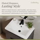 image 4 of Balterley Fluted Front Wall Hung 2-Drawer Bathroom Vanity Unit with 1 Tap Hole Basin, Handles | Grey | Soft Black