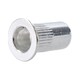 image 3 of M5 5mm Alu Nut Serts Riveting Nuts Rivet Threaded Inserts Blindnut Rivnut 50pc