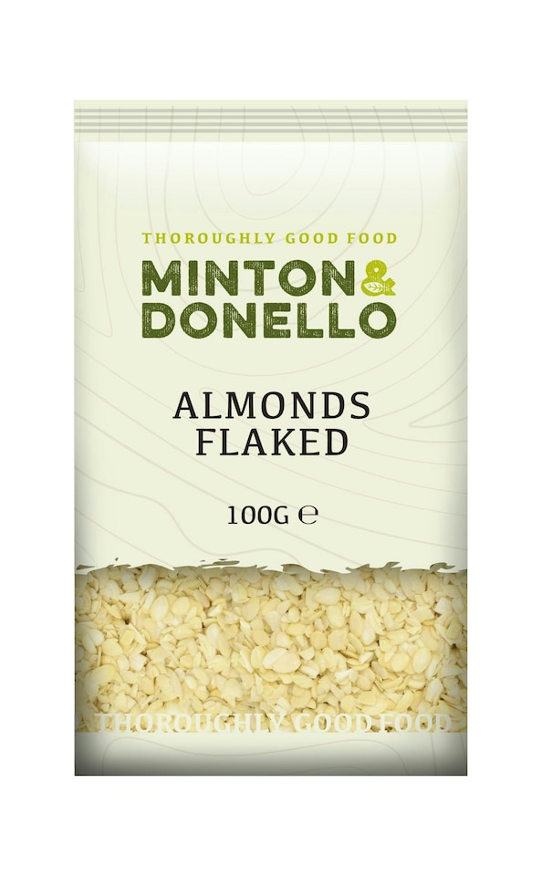 image 1 of Minton & Donello Flaked Almonds 6 x 100g