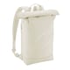 image 1 of Bagbase Simplicity Lite Roll Top Backpack | Brown | Beige | One Size | 1