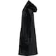 image 3 of Unisex Adult Denali Hoodie Blanket - Solid Black - One Size Black