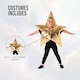 image 2 of Kids Gold Star Costume 4 to 7 Years Nativity Christmas Fancy Dress Boys Girl Outfit